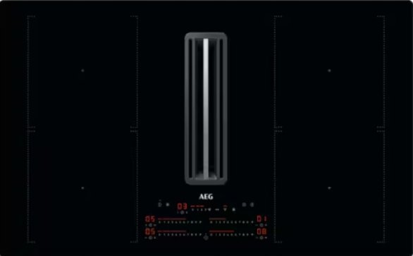 AEG AEG CCE84751CB, Black, Built-in, 83 cm, Zone induction hob, 4 zone(s), 4 zone(s)