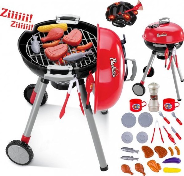 Woopie Grill pre deti Ze Światłem I Dźwiękiem + Akc.  Lumarko!