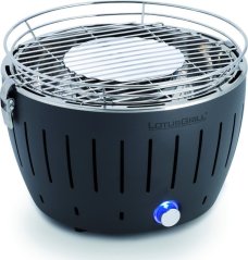 LotusGrill Grill turystyczny na drevené uhlie Mini 26 cm x 26 cm Antracitový