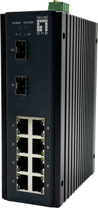 LevelOne LevelOne Switch  10x GE IGU-1071  8x 1GbE,2x 2.5GbE SFP   sw