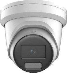 Hikvision Hikvision dome DS-2CD2387G2H-LIUeF F4 (balta, 8 MP, 30 m. IR; 30 LED, Hybrid Light)