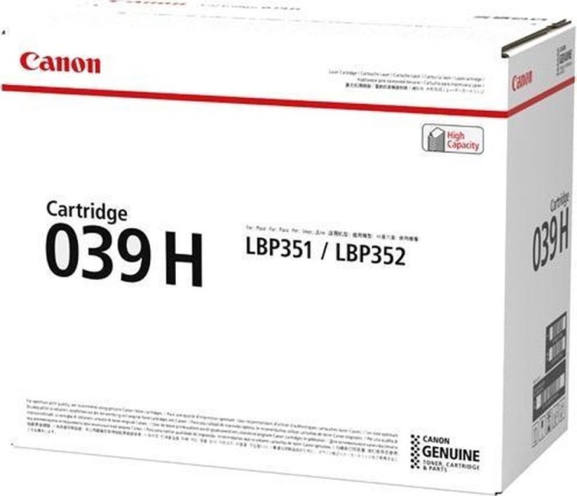 Canon CRG-039H Black Originál  (153983)