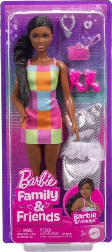 Mattel Barbie Family&Friends Brooklyn JBF42