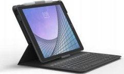 Zagg ZAGG Keyboard Messenger Folio 2-Apple-iPad 10.2/10.5-Charcoal-Nordic, Nordic, Apple, 10.2-in. iPad (7th & 8th gen), 10.5-in. iPad Air (3rd gen), Charcoal, 26.7 cm (10.5"), Wireless