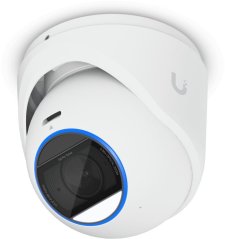 Ubiquiti Ubiquiti UVC-G6-Pro-Turret-W All-weather tamper-resistant 4K PoE+ camera with a Multi-TOPS AI engine, 2.36x optical zoom, and a large 1/1.2" CMOS sensor for exceptional low-light clarity and long-range IR night vision