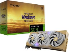 MSI GeForce RTX 5070 World of Warcraft Midnight Light Edition OC 12GB GDDR7 DLSS4 (G507012WMLEC)