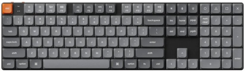 Keychron K5 Max QMK/VIA Hot Swap Low Profile Gateron Mechanical (K5M-H1)