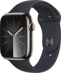 Apple Watch 9 GPS + Cellular 45mm Midnight Alu Sport S/M Modrý  (MRMV3QP/A)