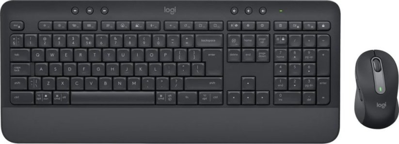 Logitech Logitech Signature MK650 Combo for Business - Tastatur-und-Maus-Set - kabellos - Bluetooth LE - QWERTY - Nordisch (Danisch/Finnisch/Norwegisch/Schwedisch) - Graphite