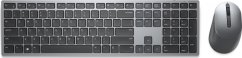 Dell Dell Premier Multi-Device Keyboard and Mouse | KM7321W | Keyboard and Mouse Set | Wireless | Ukrainian | Titanium Gray | 2.4 GHz, Bluetooth 5.0