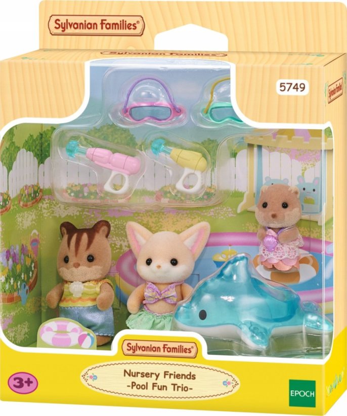 Sylvanian Families SYLVANIAN FAMILIES Pool Party Trio