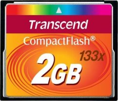 Transcend 133x Compact Flash 2 GB  (TS2GCF133)
