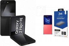 Samsung Galaxy Z Flip7 FE 5G 8/128GB Czarny (SM-F761BZKGEUE) + FlexibleGlass
