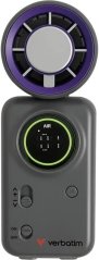 Verbatim Cool 'n' Go Ice Touch Pro Handheld Fan Purple/Grey (32349)