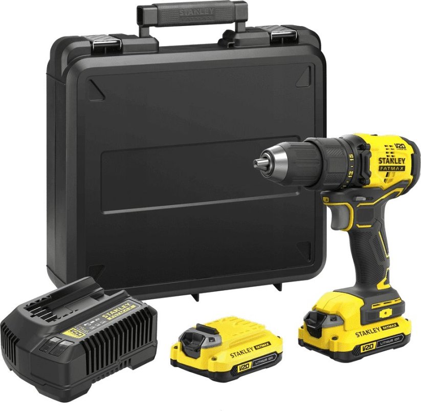Stanley SFMCD710C2K 18 V 2 x akumulator 1.5 Ah