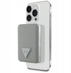 Guess Grained Triangle MagSafe 5000 mAh Béžový (GUPB5FPGTSPSE)