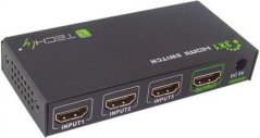 Techly 3-Portowy Prepínač HDMI 3x1 4K*30Hz Pilot (309913)