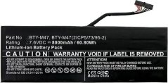 CoreParts Notebook Battery for MSI 61WH