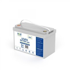 Volt akumulátor LiFePO4 12,8V 100Ah (150A) + BMS BEZOBSŁUGOWY