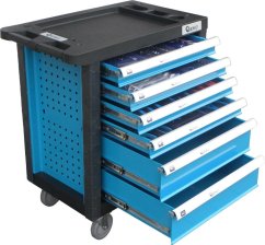 TRITON Szafa narzędziowa z wyposażeniem (245el) G10831 GEKO