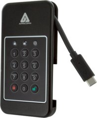 Apricorn Apricorn Aegis NVX 1 TB USB Type-C 3.2 Gen 1 (3.1 Gen 1) Čierny