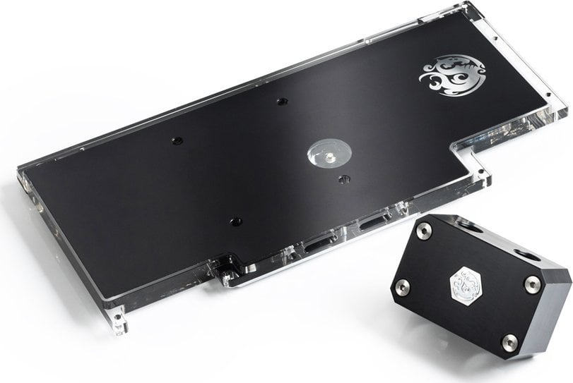 BitsPower Bitspower X-TEND ASUS ROG Strix RTX 3090 Aktive Backprokove, ARGB - schwarz