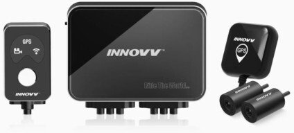 Innovv INNOVV K7 - wideorejestrator motocyklowy 2 kamery przód i tył z trybem nocnym