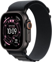 Apple Watch Ultra 3 GPS + Cellular 49mm Black Titanium / Alpine Loop S Čierny  (MF0Q4QP/A)