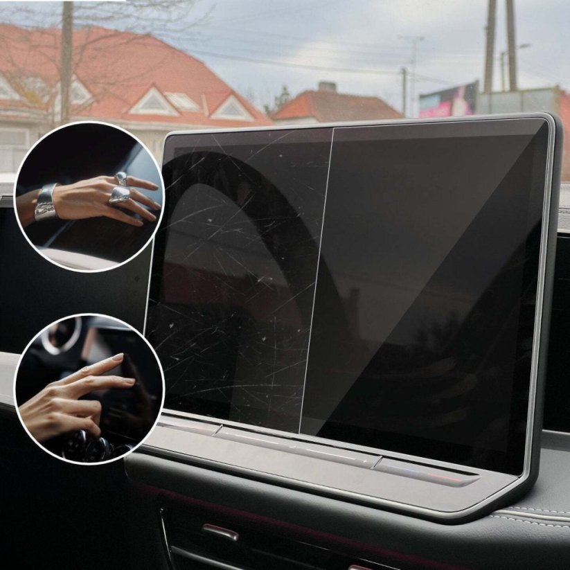 GrizzGlass Folia ceramiczna CarDisplay Protection do Kia Sportage 5 L Tec. Facelift 24" (2025)
