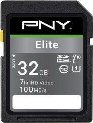PNY Elite SDHC 32 GB Class 10 UHS-I/U1  (P-SD32GU1100EL-GE)