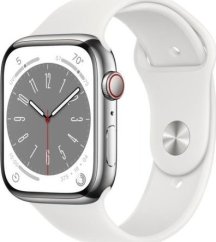 Apple SMARTWATCH SERIES8 45MM/S.STAINL/WHITE MNKE3EL/A APPLE