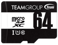 TeamGroup Pamięć flash Team Group 64 GB MicroSDXC UHS-I Klasa 10 (TUSDX64GCL10U03)