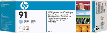 HP No.91 jasnoModrý, kapacita  775 C9470A