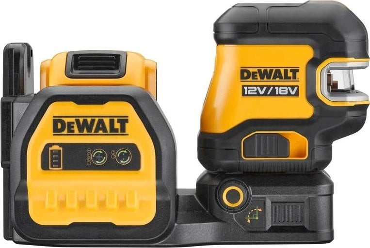 Dewalt DEWALT.Líniový laser 12/18V DCE822D1G18 Zelený + 2-bodový držiak 1x2,0Ah