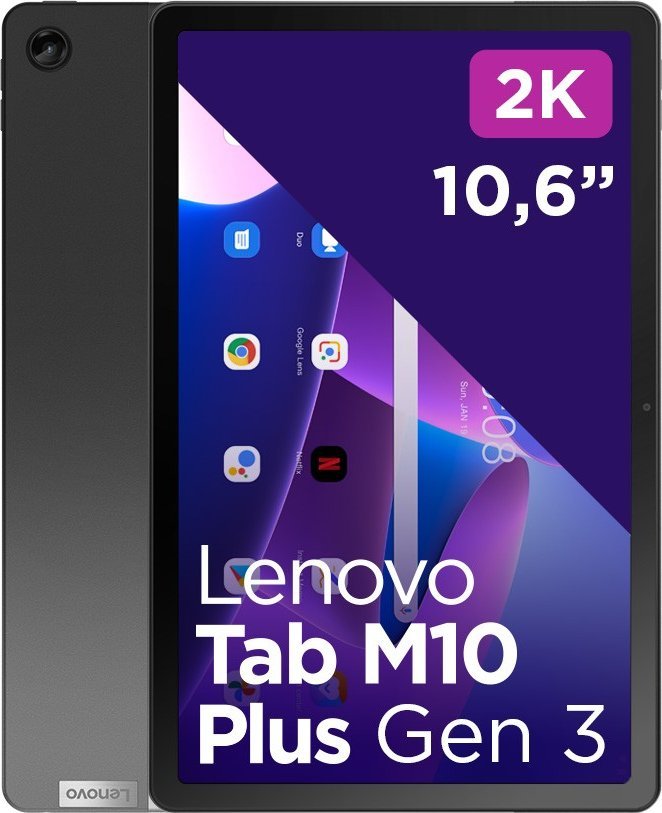 Lenovo Tab M10 Plus (3rd Gen) 2023 10.61 2K IPS 4/128GB Android Storm Grey