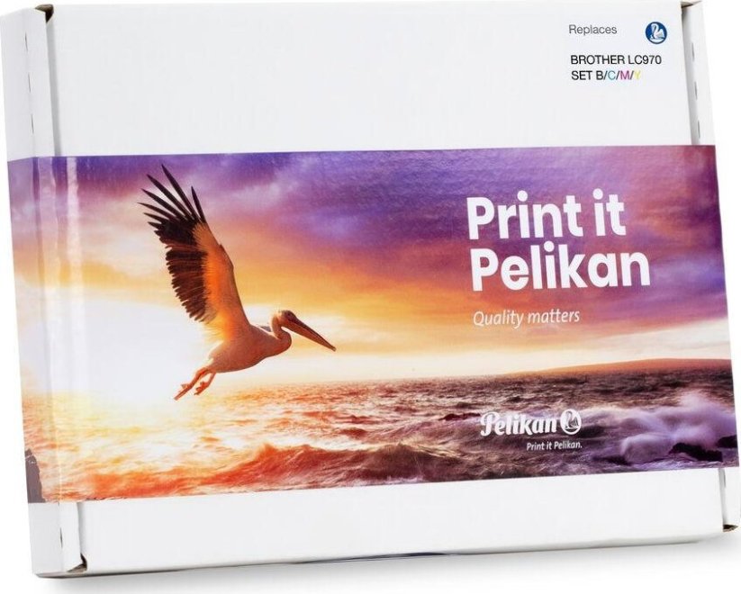 Pelikan Sada CMYK Náhradný LC970 (4950570)