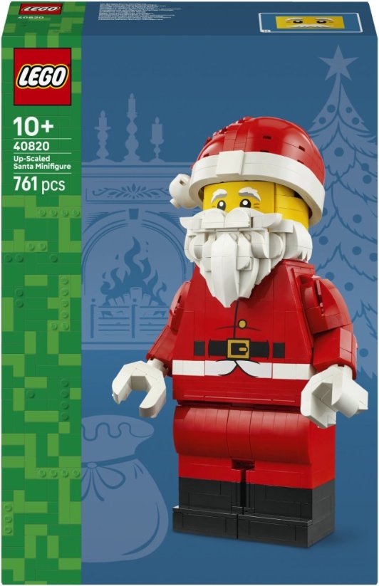 LEGO Exclusive Powiększona minifigurka Świętego Mikołaja (40820)