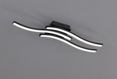 Trio RL Lampa podna strop LED Čierna do salonu Trio RL ROUTE R62473132