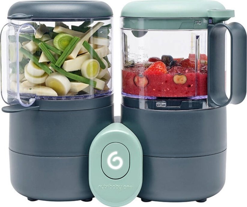 Babymoov Kuchynský robot Babymoov Nutribaby One 4w1 (Čierny)