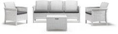 Gardena Garden furniture set Set Venezia 3 white 8003723091685