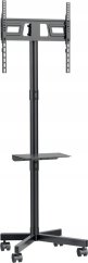 Maclean Stand wózek do TV , profesjonalny,32-55", na kółkach, max. VESA 400x400, max. 25kg, MC-949