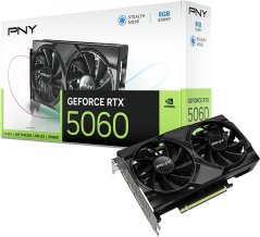 PNY GeForce RTX 5060 Dual Fan 8GB GDDR7 DLSS4 (VCG50608DFXPB1)