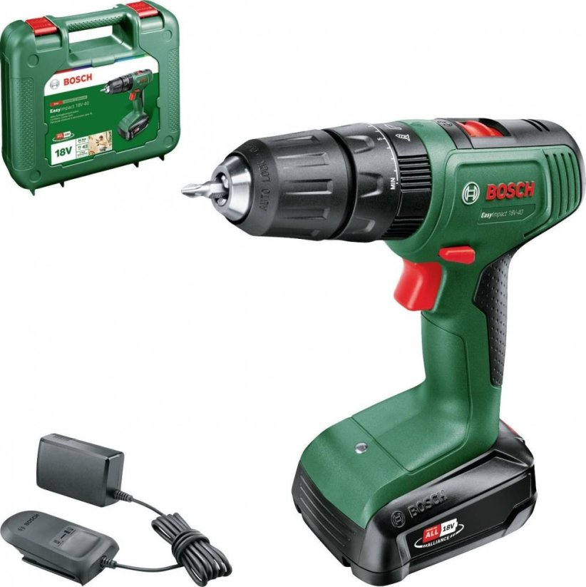 Bosch EasyImpact 18V-40 18 V 1 x akumulátor 2 Ah (06039D8107)