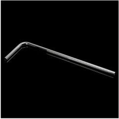 Barrow Kupfer Hardtube, 16/14mm, 90 Grad - 630mm, Schwarz
