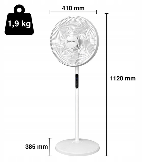 Stojanový ventilátor Zenwire STL189