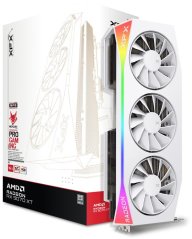 XFX Mercury Radeon RX 9070 XT OC White Gaming RGB 16GB GDDR6 (RX-97TRGBBW9)