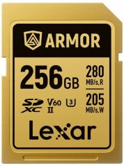 Lexar Armor Gold SDXC 256 GB Class 10 UHS-II/U3 V60 (LSDAMGL256G-RNNNG)