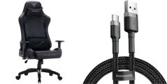 SENSE7 Spellcaster Senshi Edition XL czarny + kabel usb