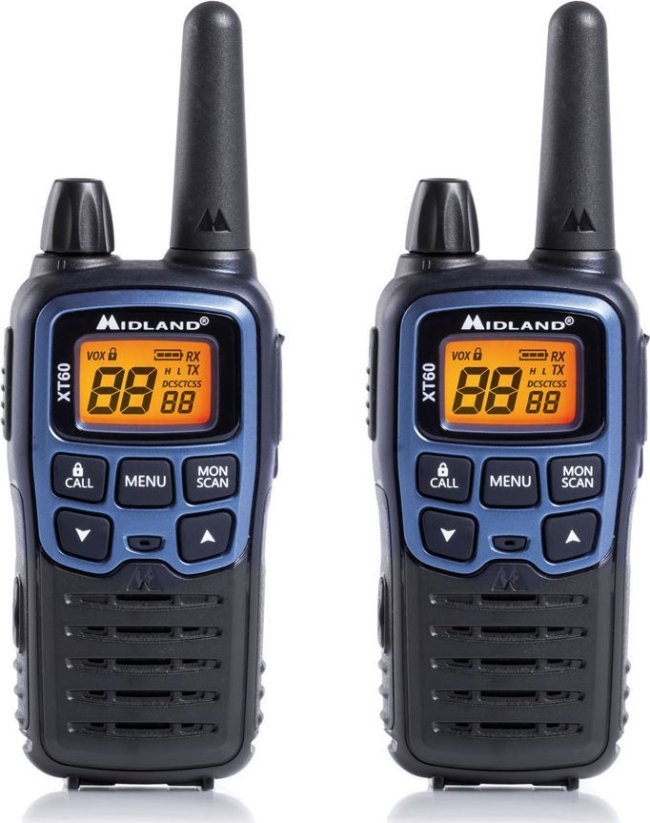 MiPrend MiPrend XT60 - krótkofalówki PMR 2 sztuki Modré