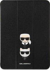 Karl Lagerfeld Etui Karl Lagerfeld KLFC12OKCK Apple iPad Pro 12.9 2021 (5. generacji) Book Cover Čierny/black Saffiano Karl &Choupette